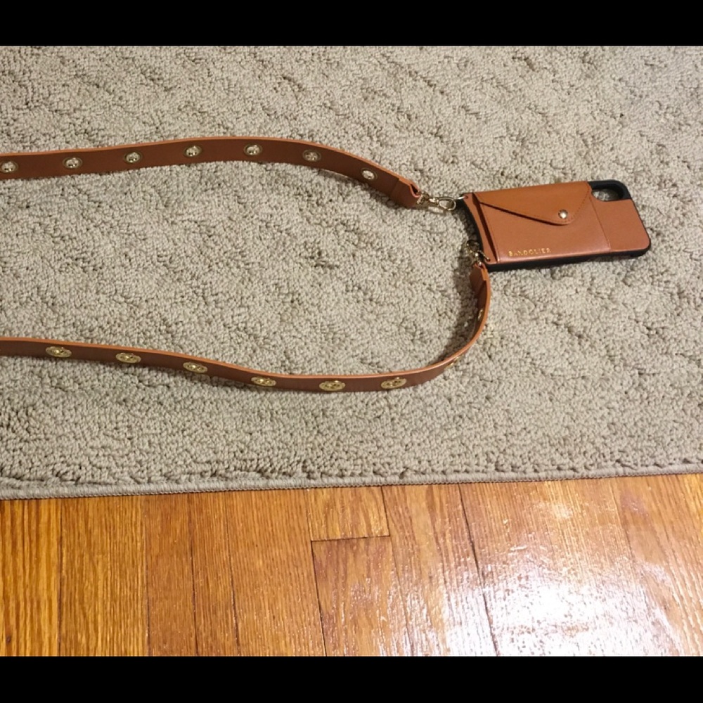 Crossbody iPhone holder